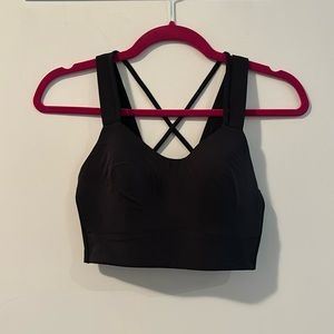 Black Lululemon Bra Sz 6